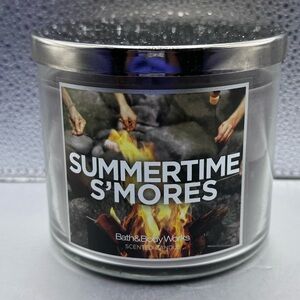 Bath & Body Works Summertime S'mores 3 Wick Candle